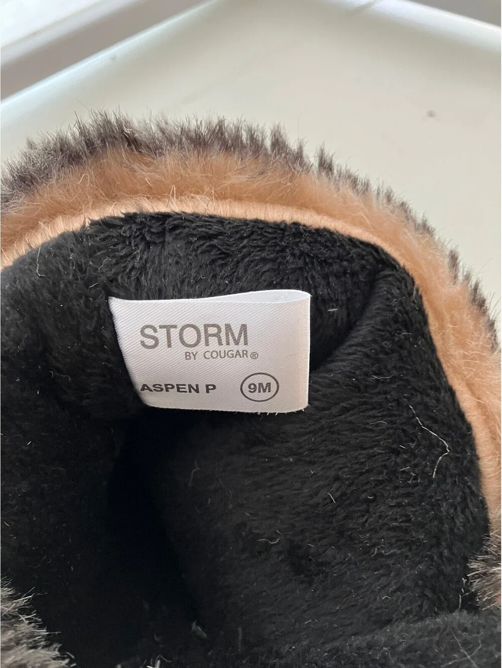 Storm by Cougar Winter Boots Womens 9 Red Duck Boot Faux Fur Waterproof